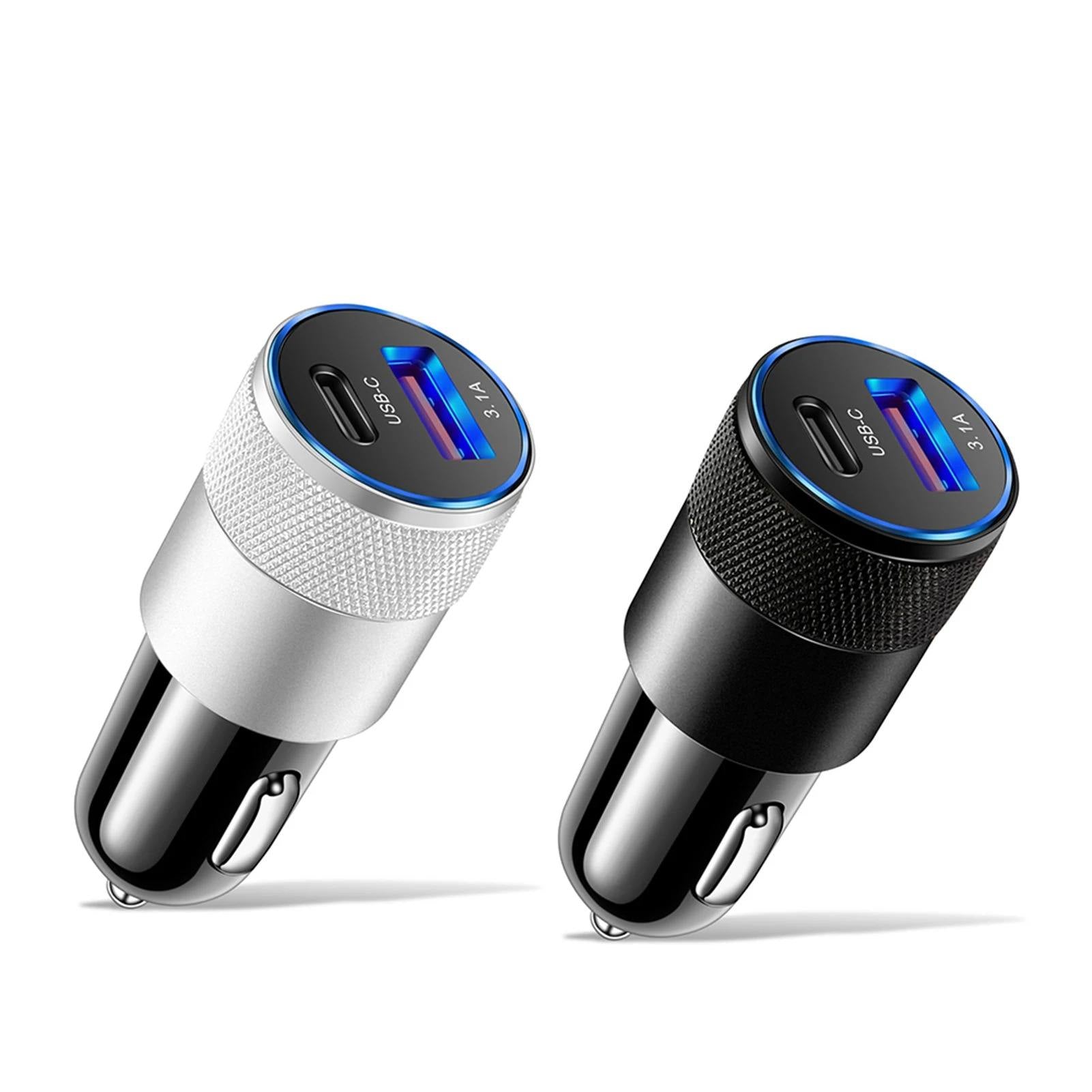 15W USB billaddare – Type-C snabbladdningsadapter för telefoner 15W USB billaddare – Type-C snabbladdningsadapter för telefoner